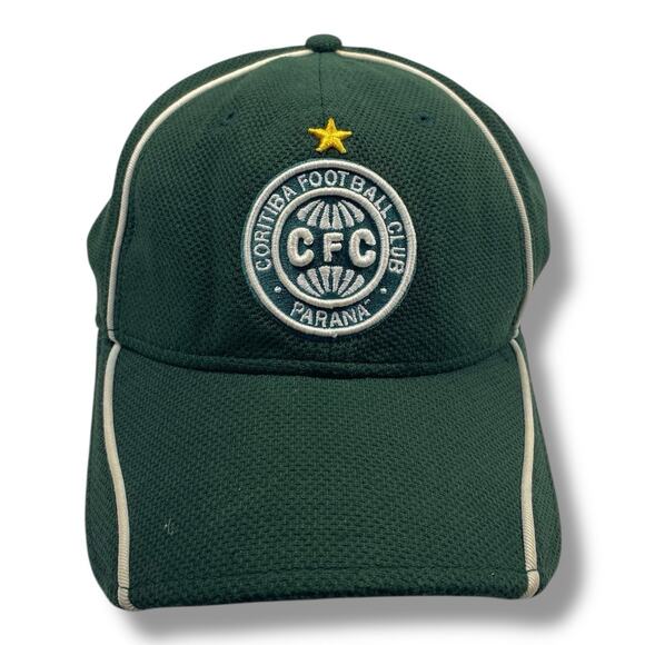 Coritiba Football Club Parana Embroidered New Era One Size Hat Green - Picture 1 of 5